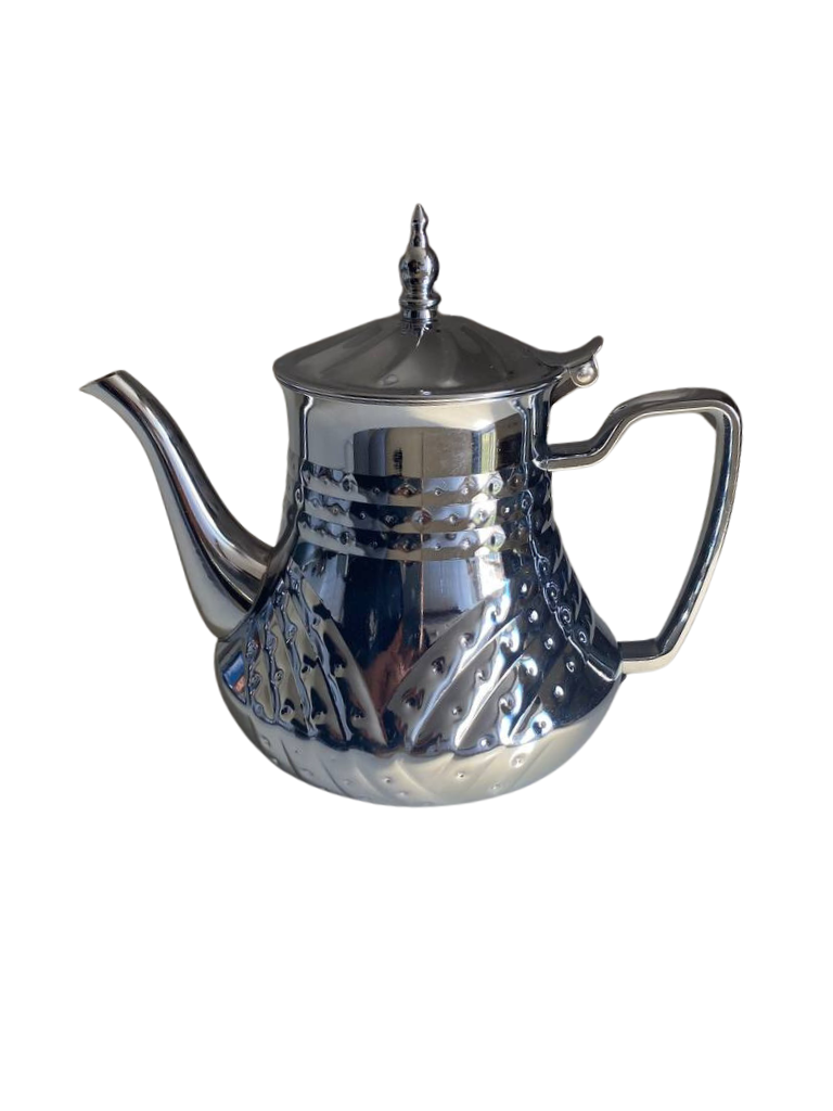 Tè arabo - 4 formati di alta qualità - teiera marocchina - acciaio