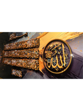 Tavolino islamico in legno per Dhikr 127X67CM