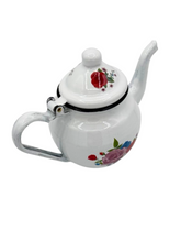 Teiera di porcellana colorate (in miniatura) larghezza 11cm