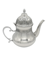 Teiera Berrad Atay 2L da The Arabo Te Marocchino Argento in Acciaio Inox Inossidabile