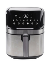 Royal Swiss Fryer ® Friggitrice Ad Aria da 8L 1700W - un nuovo modo sano e gustoso di cucinare - 95% di grassi in meno e fino all'80% di calorie in meno - 8 programmi preimpostati