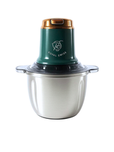 Hachoir Tritatutto Elettrico 3L 400W 64 Lame Trita Spezie Carne Frutta Legumi Sminuzza