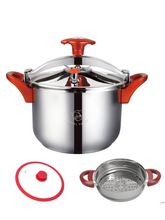 Royal Swiss Cocotte ® Pentola A Pressione E Couscouseria Vaporiera 2 In 1 Acciaio Inox 10L 8L 6L 4L