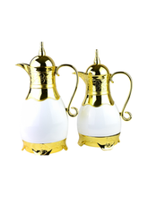 Thermos Doppio elettrico 2 pezzi multiuso capacita 1L e 0.5L Tiene entrambi Freddo e Caldo