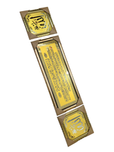 Dipinto Kader Decorazione da Muro 3 Pezzi Di Grandi DImensioni Design Arabo 2 da 25X25CM e 1 da 25x65CM