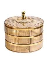 Set di Contenitori 3 Pezzi Premium Oro