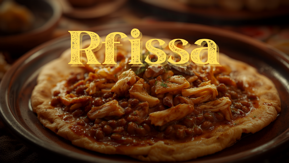 Rfissa, pollo con lenticchie e msemmen - Zahiali