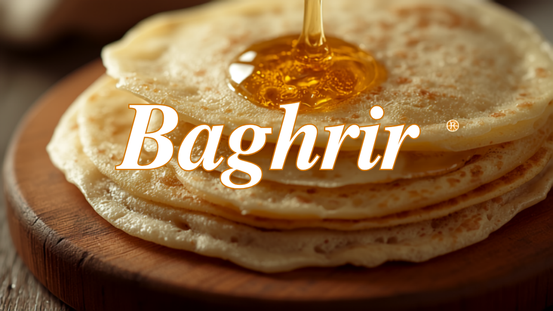 Baghrir, crepes marocchine dai mille buchi con miele - Zahiali