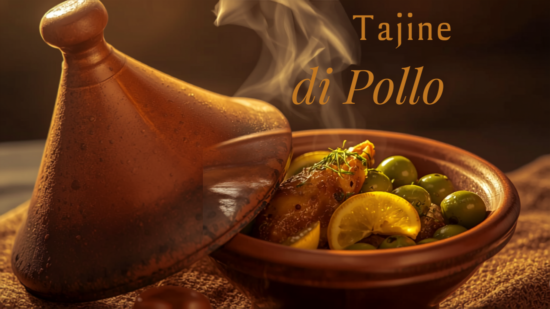 Tajine di pollo con limone confit e olive - Zahiali