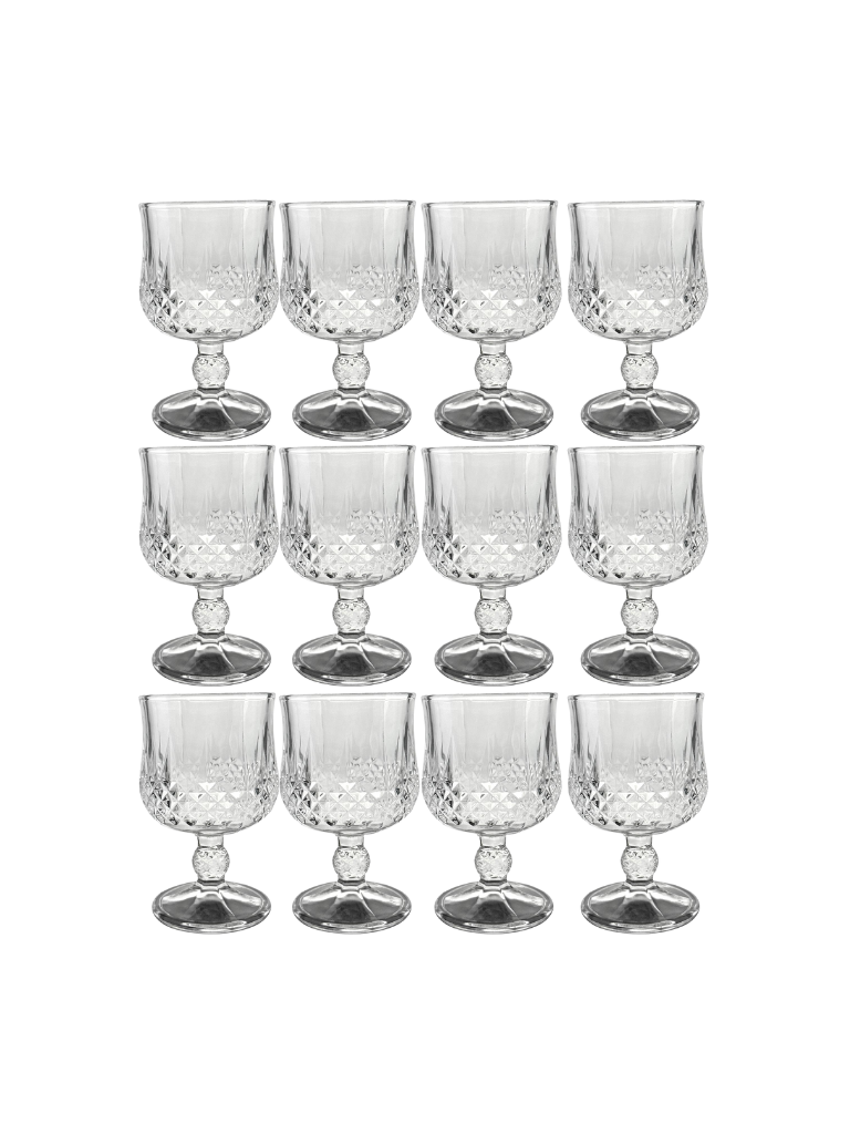 Set da 12 bicchieri in vetro Zahiali per succo e cocktail