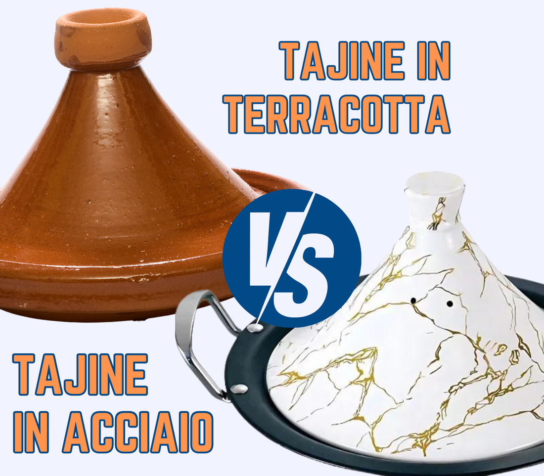 Tajine in terracotta vs. tajine in acciaio inox: quale scegliere?