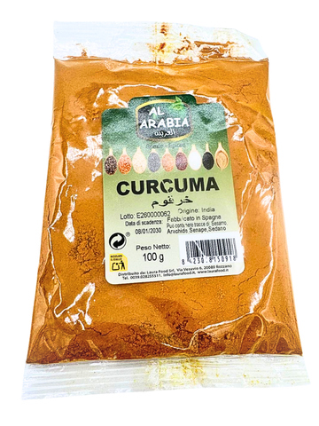 Curcuma in Polvere Al Arabia 100g - L’Oro della Terra