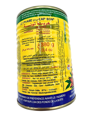 Harissa Berbera Le Phare du Cap Bon - L'Autentica Ricetta Tunisina