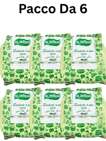 Zucchero a Velo Al Arabia 400g - Finezza Extra