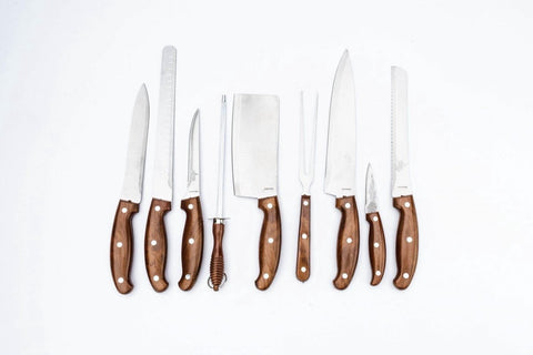 Coltelli Ninja Set 9 Pezzi Royalty Line