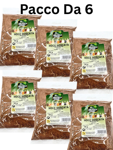 Noce Moscata Macinata Al Arabia 100g - Aroma Caldo e Intenso