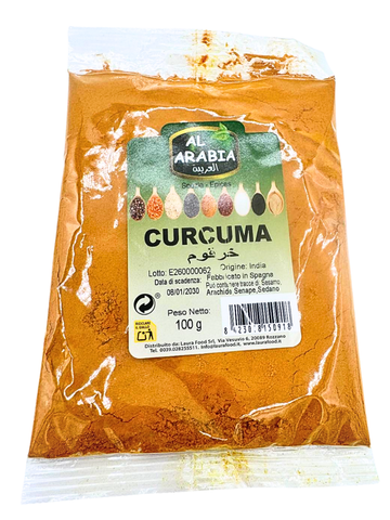 Curcuma in Polvere Al Arabia 100g - L’Oro della Terra