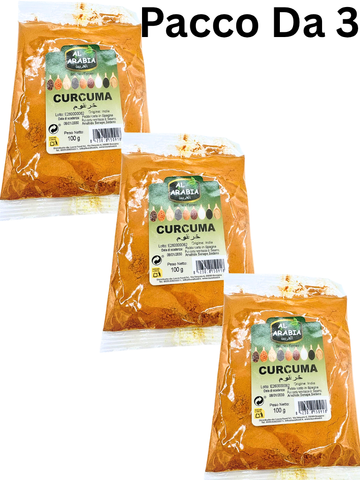 Curcuma in Polvere Al Arabia 100g - L’Oro della Terra