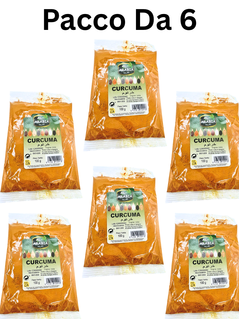 Curcuma in Polvere Al Arabia 100g - L’Oro della Terra
