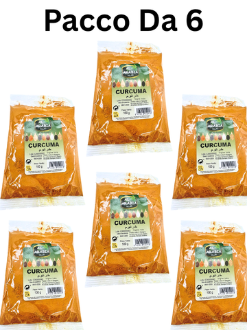 Curcuma in Polvere Al Arabia 100g - L’Oro della Terra