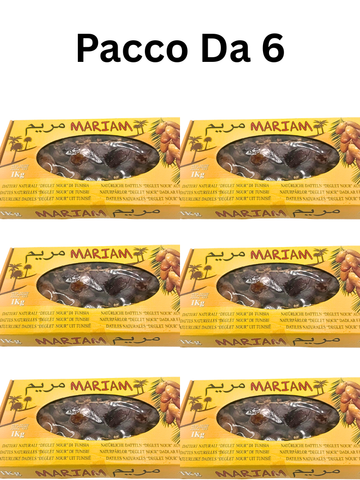 Datteri Naturali Deglet Nour di Tunisia Mariam 1kg