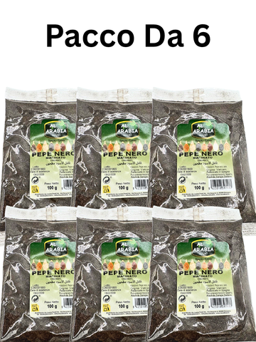 Pepe Nero Macinato Al Arabia 100g - Condimento Universale di Carattere