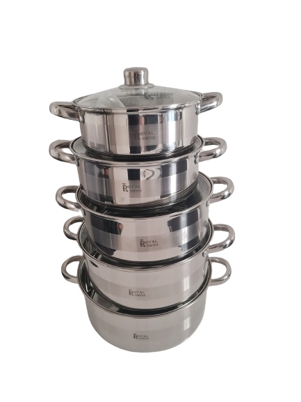 Set pentole Royal Swiss per pasta riso zuppe e cucina quotidiana