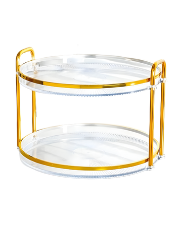 Vassoio Porta Dolci Da Portata Frutta Secca 2 Piani Scomparti