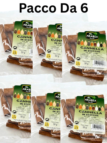 Cannella in Stecche Al Arabia 50g - Aroma Intenso e Profumato