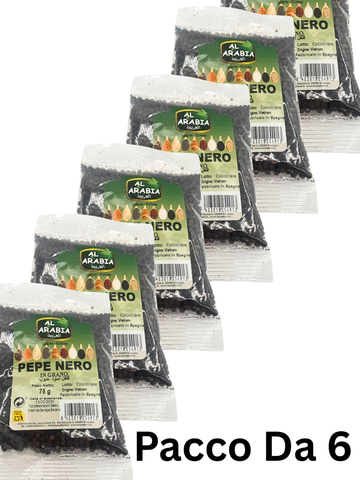 Pepe Nero in Grano Al Arabia 75g - Aroma Intenso e Piccante