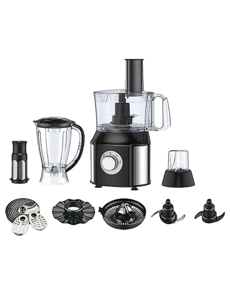 Robot da Cucina 10 in 1 550W con Frullatore 1,5L