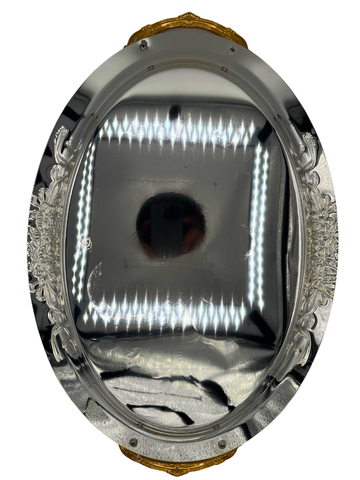 Vassio Argento e Oro royal swiss Da servizio Decor Moderno