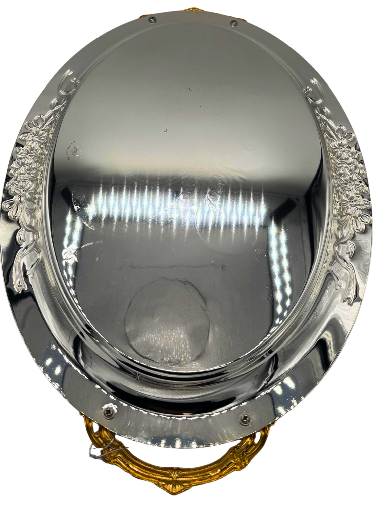 Vassio Argento e Oro royal swiss Da servizio Decor Moderno