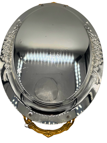 Vassio Argento e Oro royal swiss Da servizio Decor Moderno