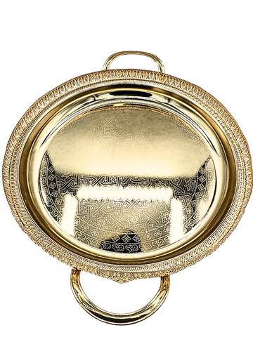 Vassoio tradizionale marocchino per tè The da Servizio 35CM