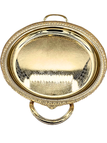 Vassoio tradizionale marocchino per tè The da Servizio 35CM
