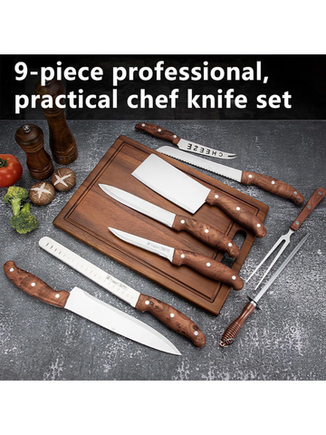 Coltelli Ninja Set 9 Pezzi Royalty Line