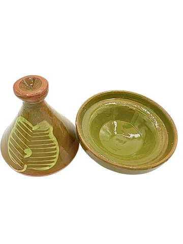 Mini tajine marocchino in Terracotta Autentico
