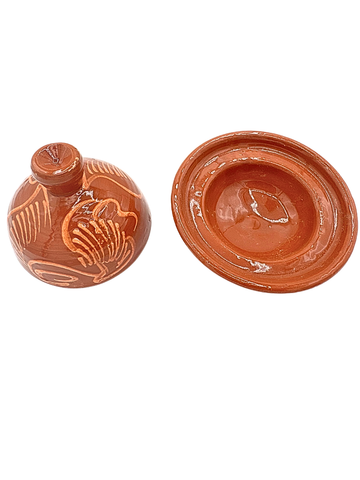 Mini tajine marocchino in Terracotta Autentico