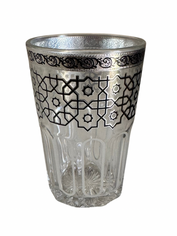 Set Bicchieri Atay 12 Argento Pezzi Pattern Decor da the arabo te marocchino