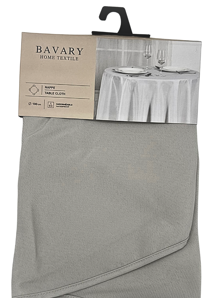 Tovaglia decorativa in lino Rotonda 180cm Diametro