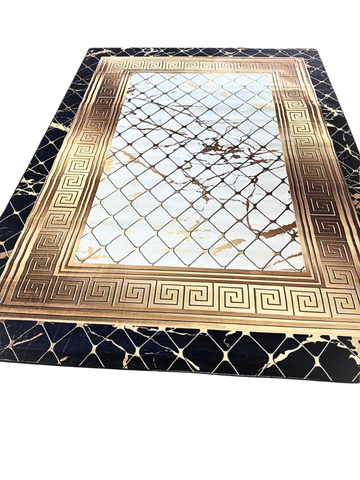 Zahiali Tappeto Lavabile 200×280 cm da Soggiorno Casa Arredo Moderno