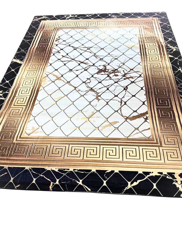 Zahiali Tappeto Lavabile 200×280 cm da Soggiorno Casa Arredo Moderno
