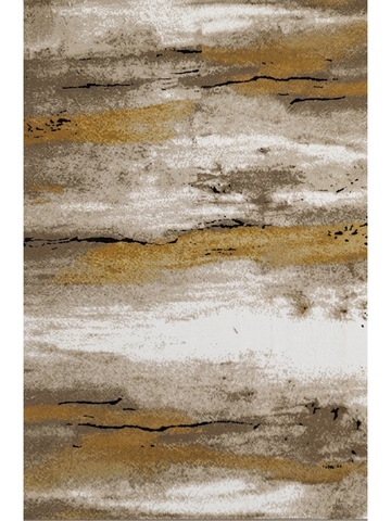Tappeto Moderno Sabbia Dorata Beige e Oro