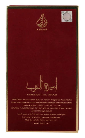 Lattafa® Ameerat Al Arab Eau de Parfum 100 ml Asdaaf