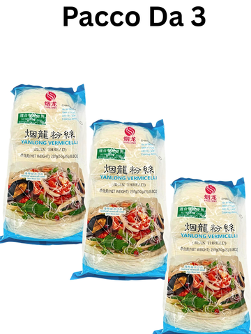 Vermicelli di Soia Yanlong 250g - Bean Thread Noodles per Cucina Orientale