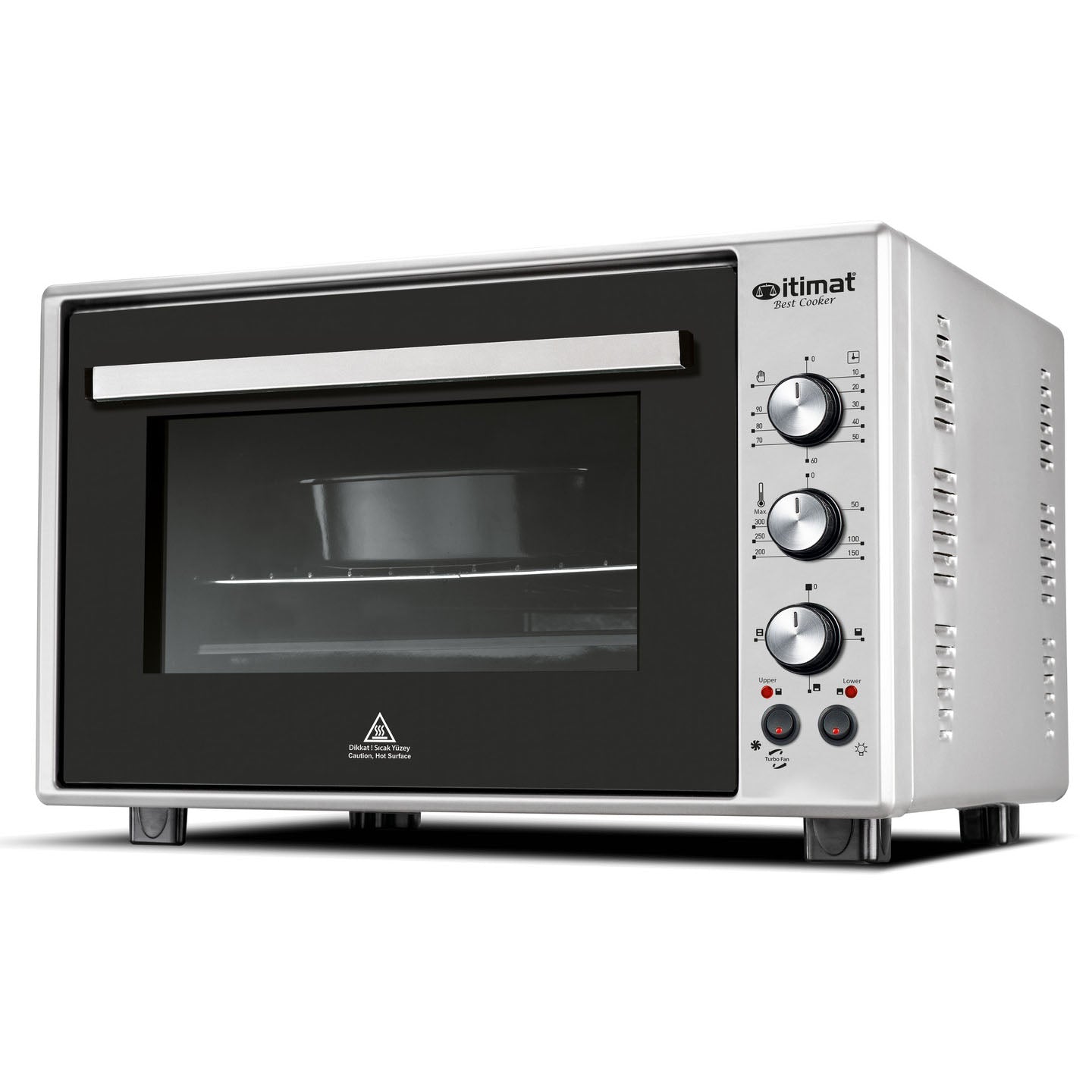 Forno elettrico Itimat I-60A13V 60L 1800W ventilato colore inox