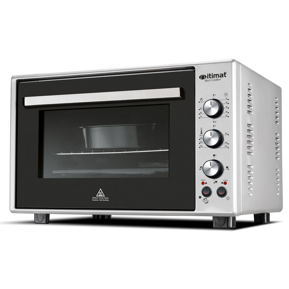 Forno elettrico Itimat I-60A13V 60L 1800W ventilato colore inox