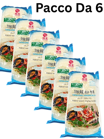 Vermicelli di Soia Yanlong 250g - Bean Thread Noodles per Cucina Orientale