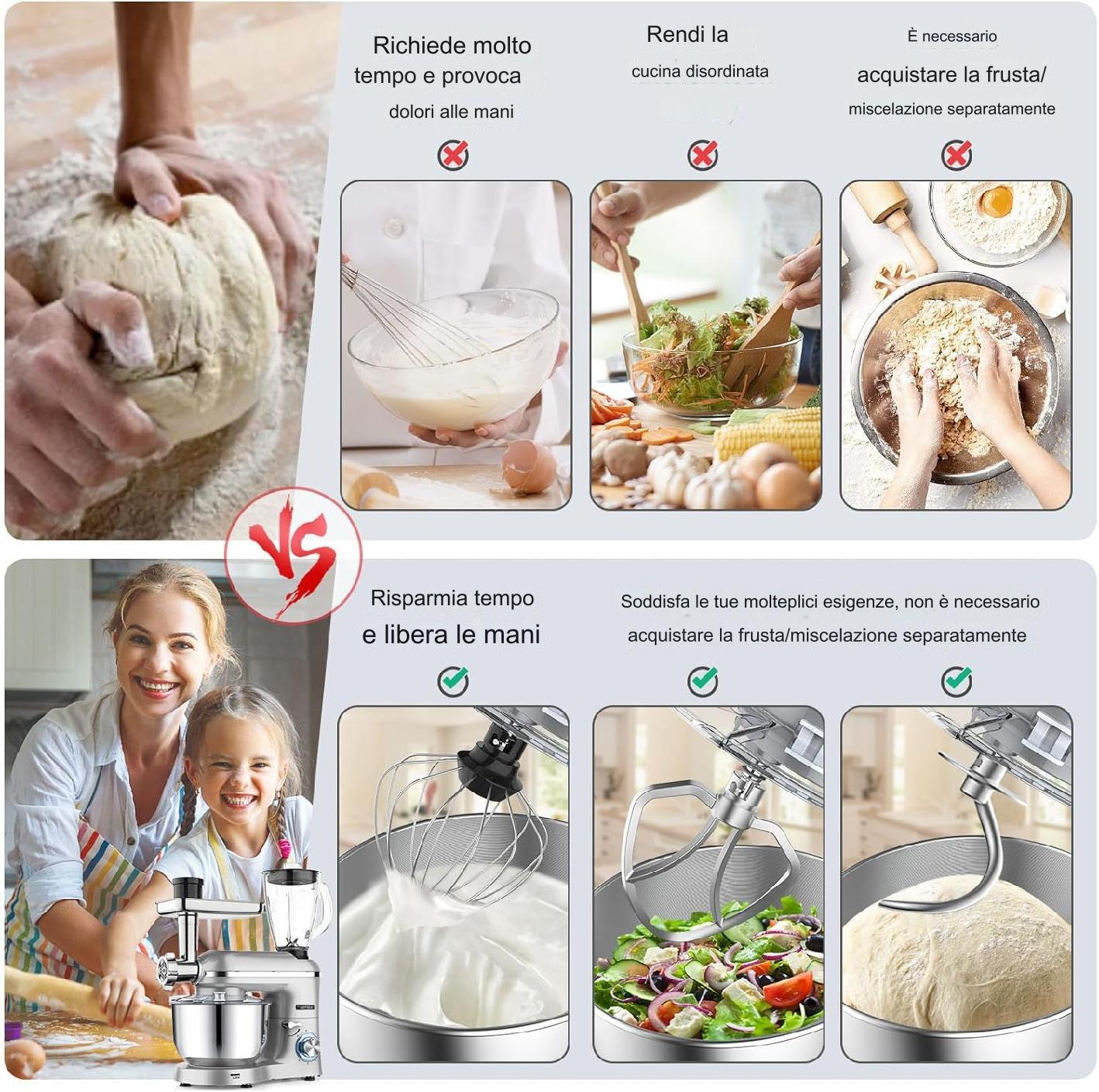 Robot da Cucina Royal Swiss SC-667C 12L 3-in-1 2000W